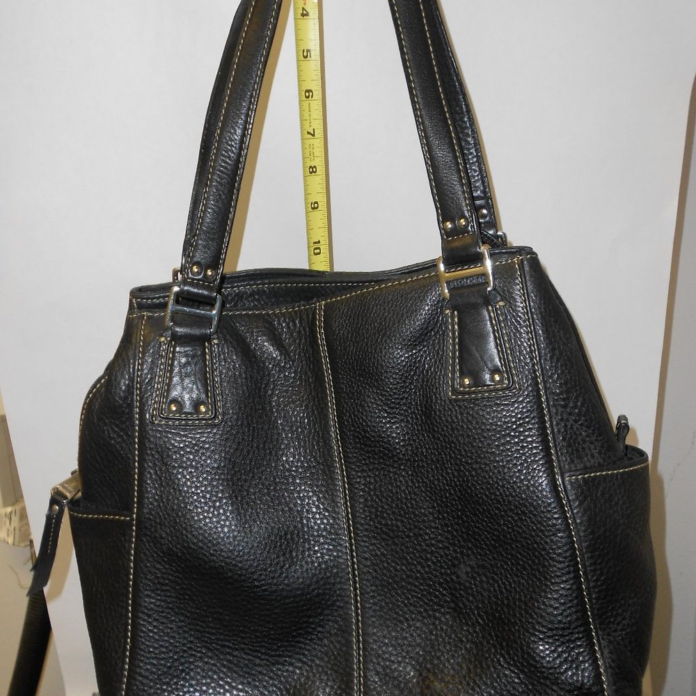 ✅ FOSSIL Soft Pebbled Leather Multi-Compartment